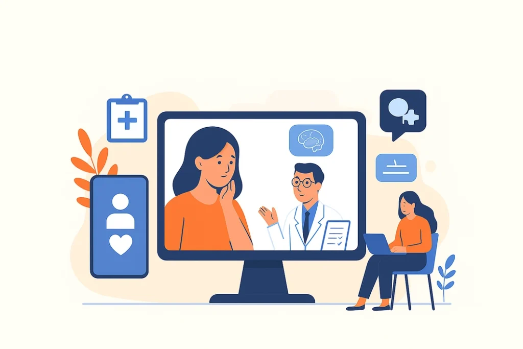 AI-powered telemedicine for mental health care,