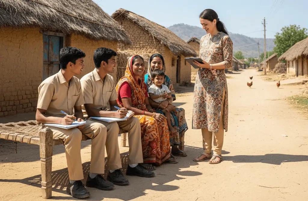 MPH students conducting community health surveys as part of fieldwork in 2025 MPH students conducting community health surveys as part of fieldwork in 2025