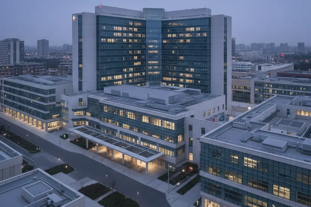 Hospital operations management systems coordinating daily healthcare services