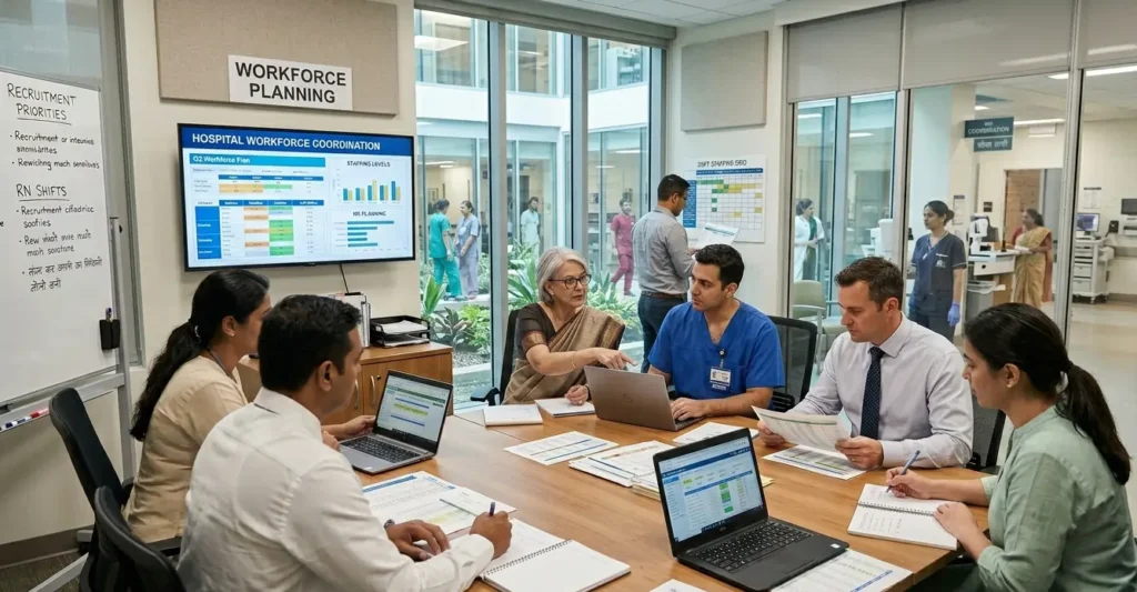 Healthcare HR management and workforce coordination in hospitals Healthcare HR management and workforce coordination in hospitals.