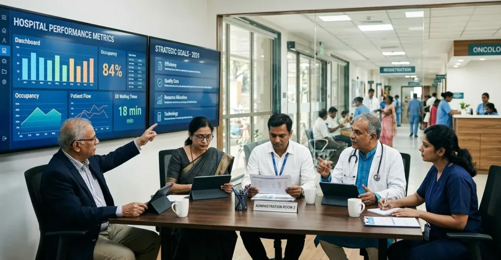 Leadership and healthcare management in hospital administration Leadership and healthcare management in hospital administration
